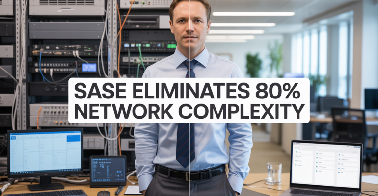 How SASE Eliminates 80% of Network Complexity