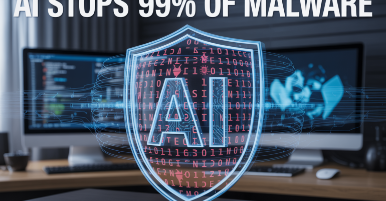 AI Stops 99% of Malware: Here's How It Works