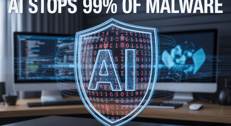 AI Stops 99% of Malware: Here's How It Works